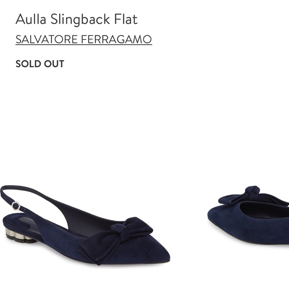 Salvatore ferragamo flats